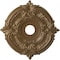 Ekena Millwork Attica PVC Medallion (Canopies up to 6 3/4"), 19"OD x 3 1/2"ID x 1"P, Metallic Champagne Bronze CMP19ATCCB - alternate 1
